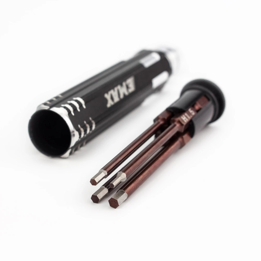 Fpv Drone Battery - 4 in 1 Emax六角ソケットドライバーセット、アレンレンチH1.5、H2.0、2.5、H3.0mm、RC飛行機、FPVドローン用モデリング製作工具