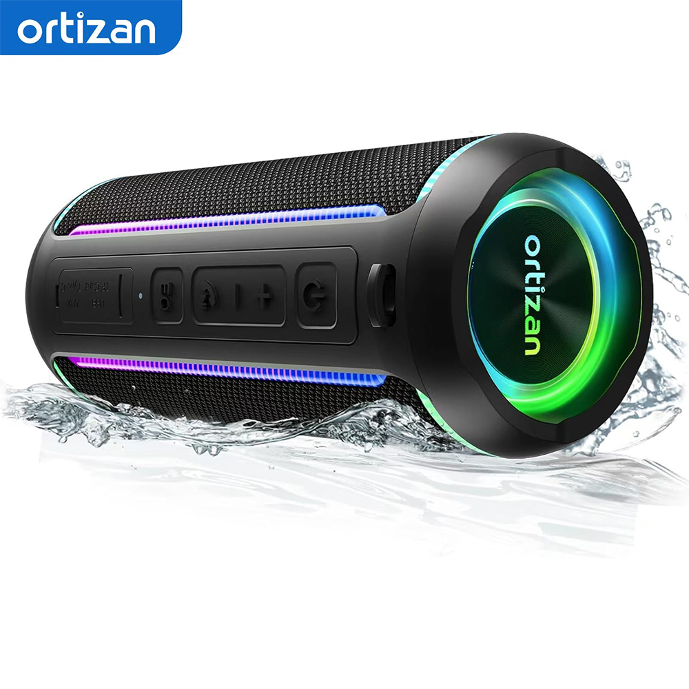 Holy Stone Drone Hs175 - Bluetooth Ortizan-x30ポータブルスピーカー,強力なスピーカー,ワイヤレス,防水IPX7,6600mAhバッテリー,低音ブースト,40W,USB,TF,AUX