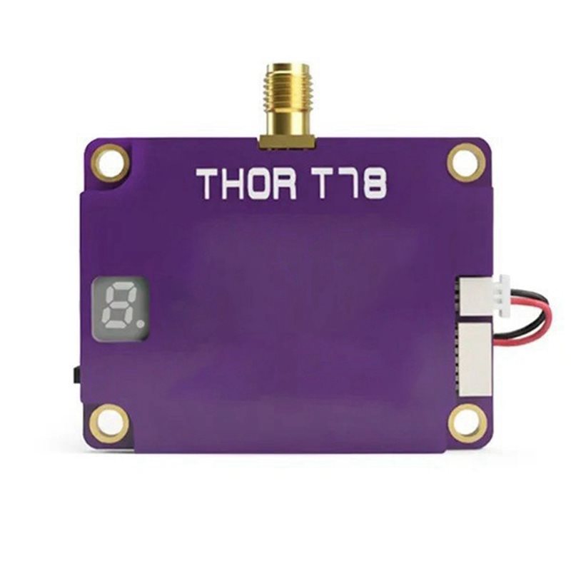 Fpv Drone Vtx - WOWFU-THOR T78 3W FPVビデオトランスミッター 7.2G-8G 長距離VTX