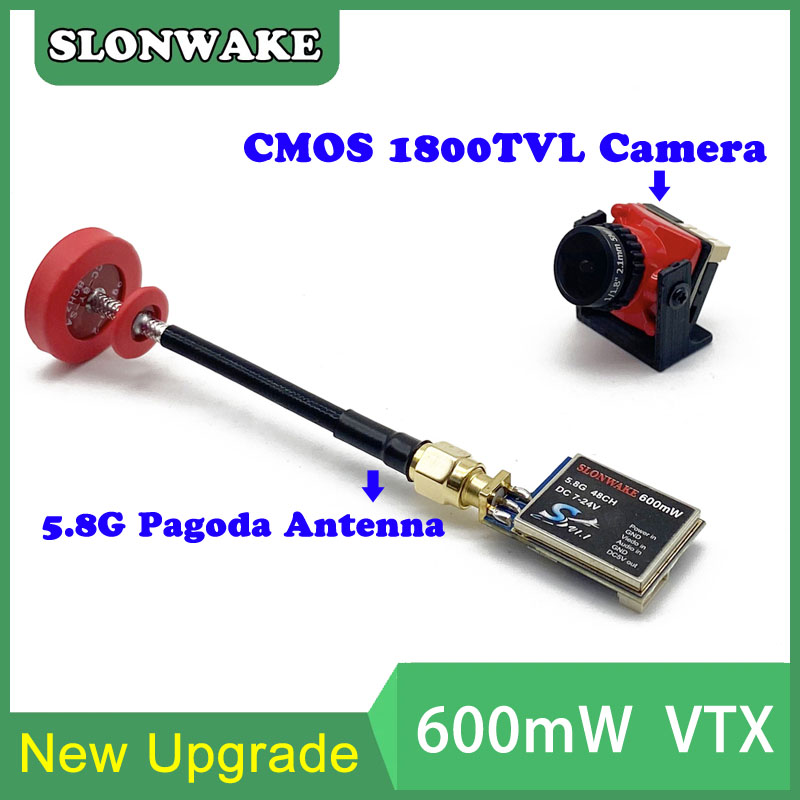 5.8 グラム 48CH 600mW 調整可能な VTX-C - Fpv Drone Vtx のレビューと価格