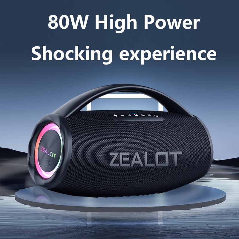 ZEALOT S97 80W ワイヤレススピーカー、屋外ポー - Holy Stone Drone Hs175 のレビューと価格