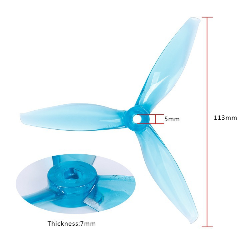 GEMFAN Freestyle 5144 5.1インチ 3 - Fpv Drone Motor のレビューと価格