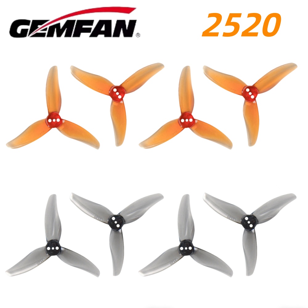 4ペア Gemfan Hurricane 2520 2.5X - Fpv Drone Motor のレビューと価格