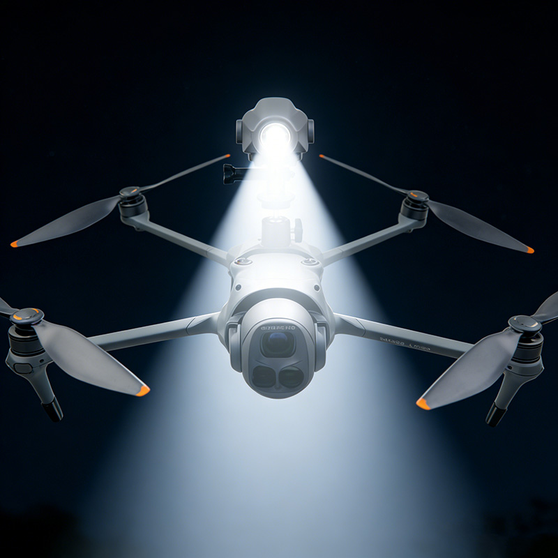 1セットフライトサーチライトフィルストロボライトSOS警告灯 - Dji Drone Mini 4 Pro のレビューと価格
