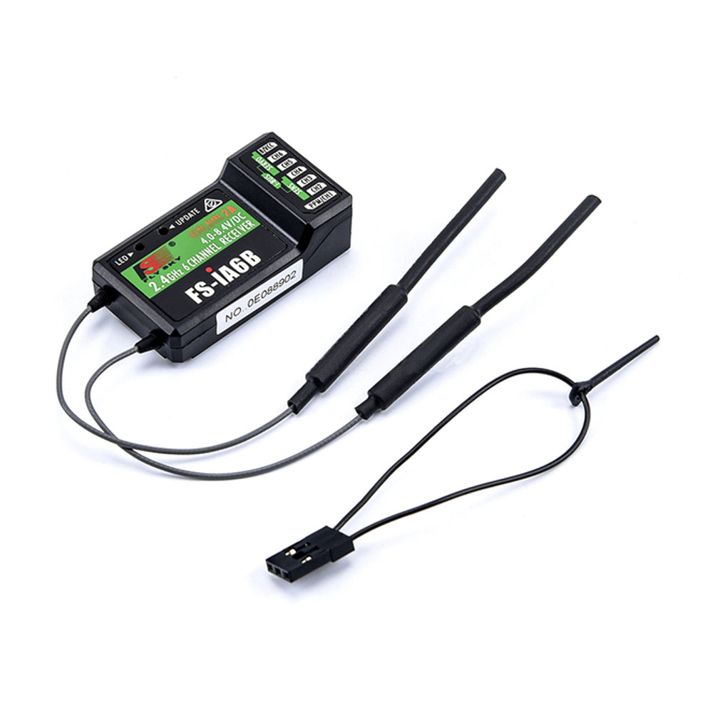 Flysky RC レシーバー FS-IA6 IA6B IA - Fpv Drone Battery のレビューと価格