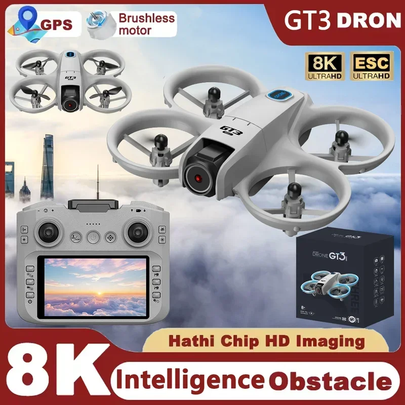 GT3ミニ新型ドローンRCクアッドコプター、8Kカメラ搭載H - Dji Drone Mini 3 のレビューと価格