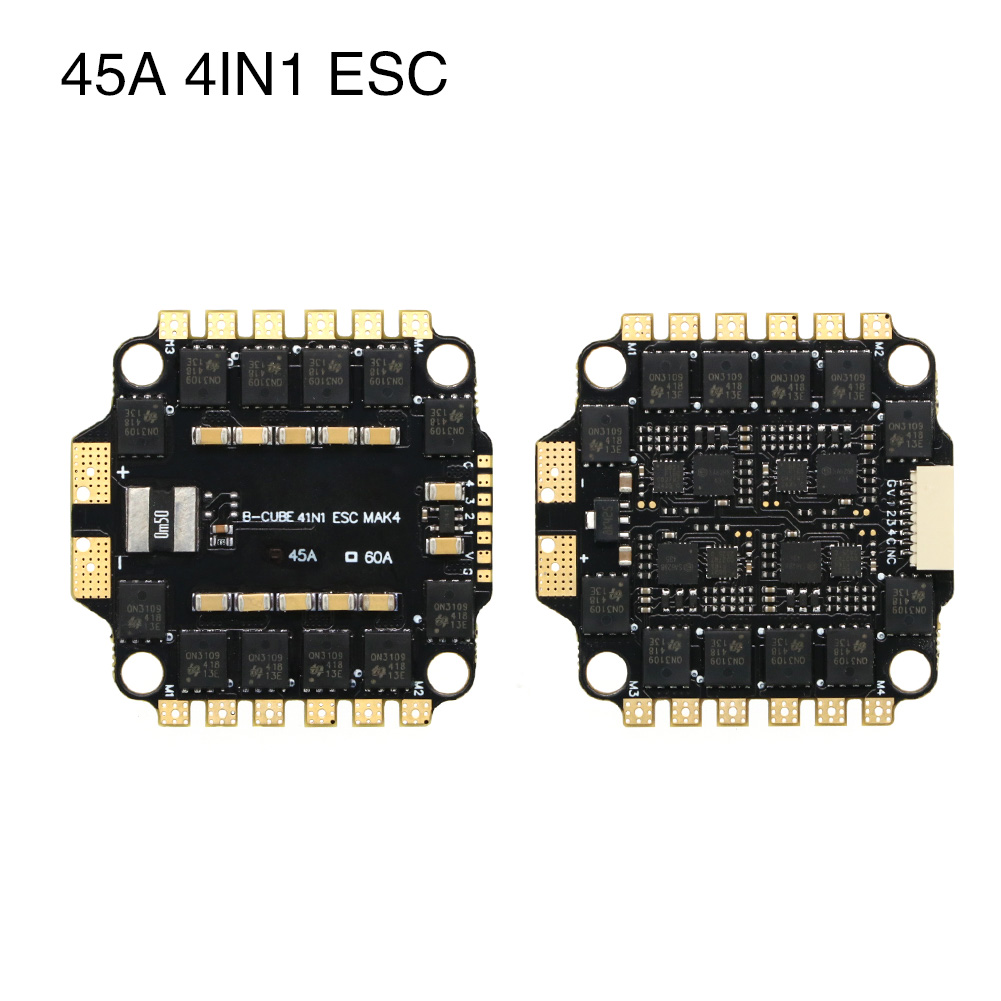 UAngel 4IN1 45A 60A ESC BLHELI - Fpv Drone Esc のレビューと価格