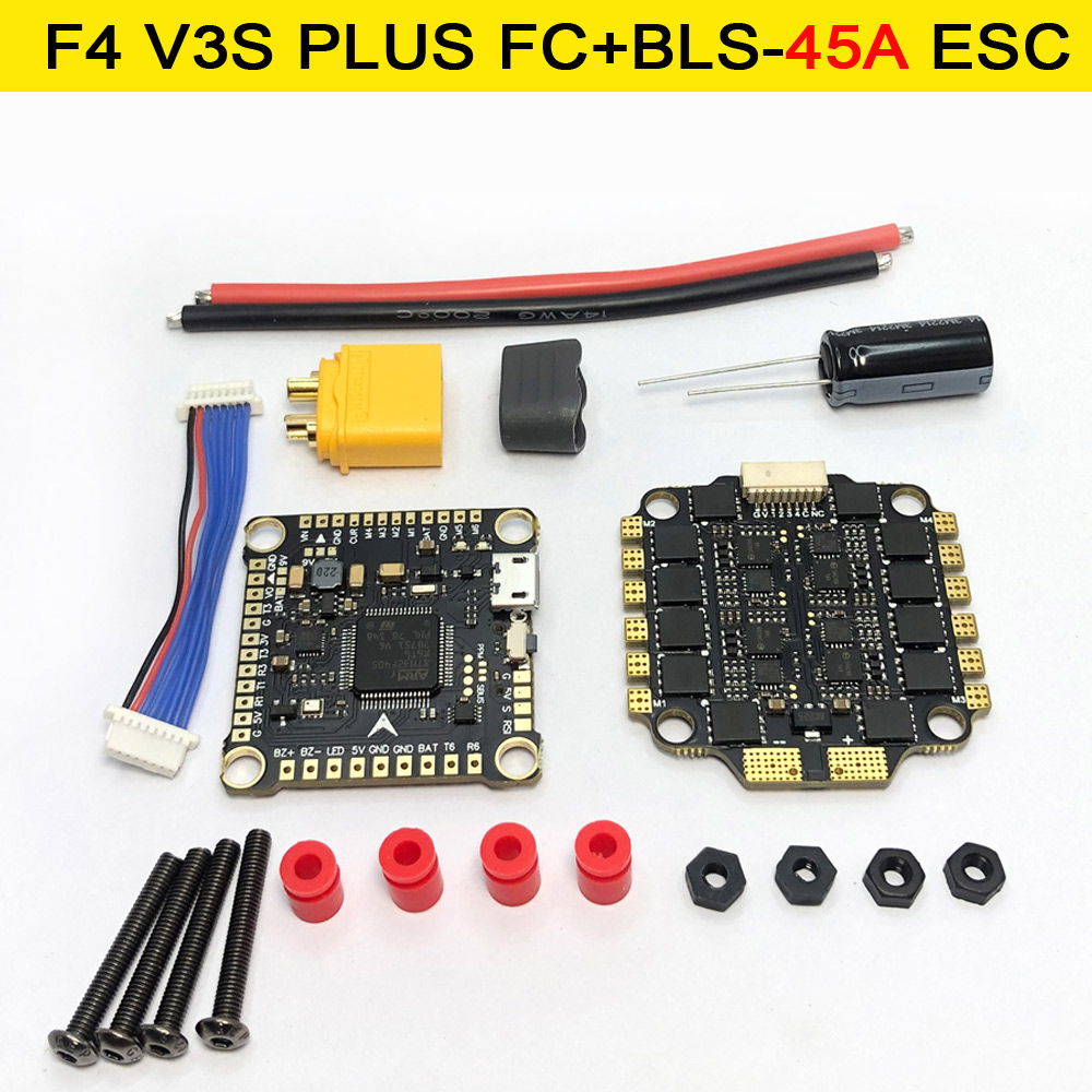 新しい F4 V3S PLUS フライトコントロール FC  - Betaflight Fc F4 のレビューと価格