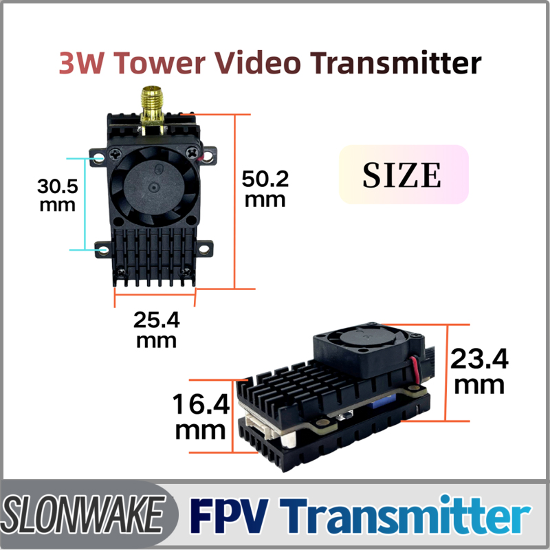 SLONWAKE 5.8G 3000mW シミュレーション  - Fpv Drone Vtx のレビューと価格