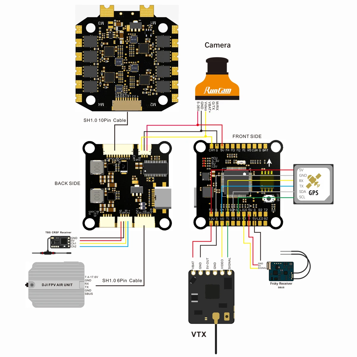 F405 F4 フライトコントローラー FC 60A 80A - Betaflight Fc F4 のレビューと価格
